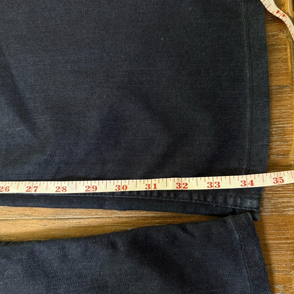 Grey Ant Flare Jeans Y2K Low Rise Vintage Rare 70s Dark Blue Retro Vintage - Picture 10 of 13
